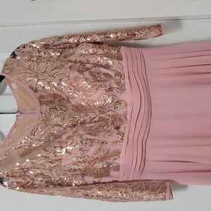Pink Mother of the Bride Dress